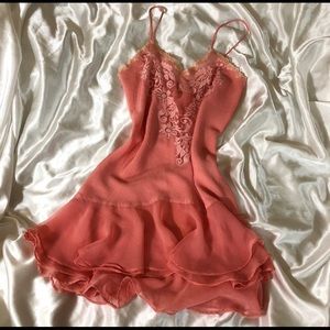 Vintage Victoria secret slip dress